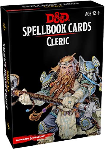 Spellbook Cards: Cleric (Dungeons & Dagons)