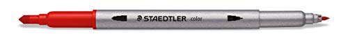 STAEDTLER Design Journey 3200 TB36, Rotuladores para lettering de doble punta, Caja con 36 marcadores de colores variados