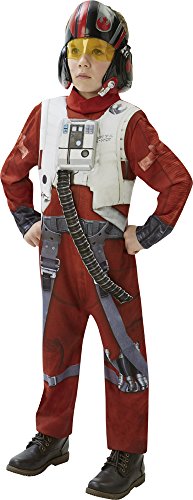Star Wars - Disfraz de Xwing Fighter Deluxe para niños, talla XL infantil 9-10 años (Rubie's 620266-XL)