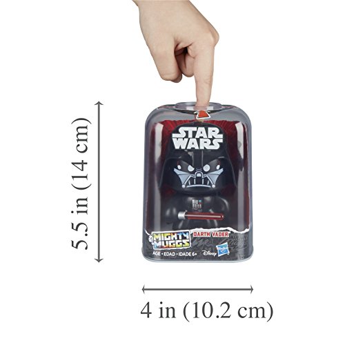 Star Wars- Mighty Muggs Figura Coleccionable, Darth Vader, Multicolor (Hasbro E2169EU4) , color/modelo surtido