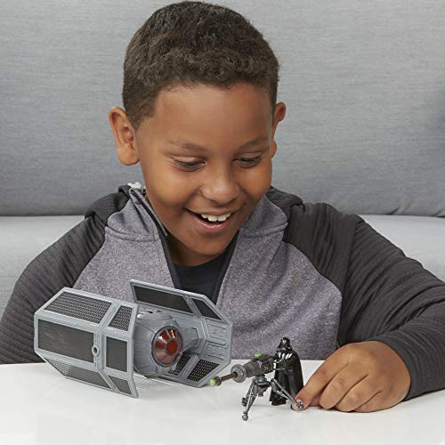 Star Wars Mission Fleet Stellar Class Darth Vader Tie Figura y vehículo avanzado de Escala de 2.5 Pulgadas, Juguetes para niños a Partir de 4 años
