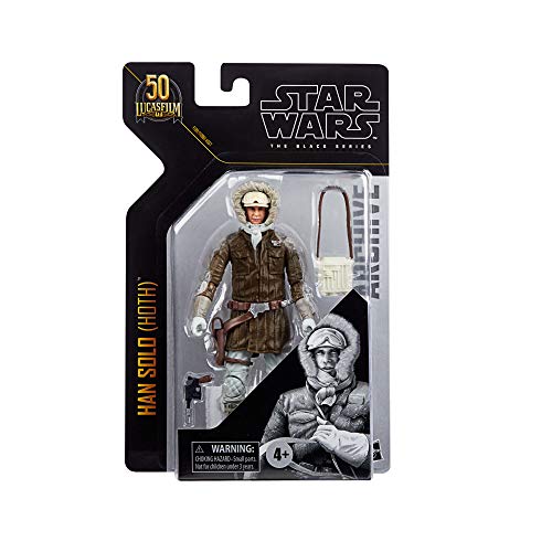 Star Wars The Black Series Archive Han Solo (Hoth) 15 cm Imperio remonta Figura Coleccionable para niños a Partir de 4 años