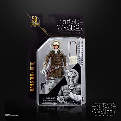 Star Wars The Black Series Archive Han Solo (Hoth) 15 cm Imperio remonta Figura Coleccionable para niños a Partir de 4 años
