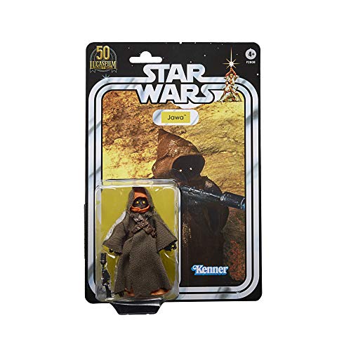 Star Wars The Black Series - Jawa a Escala de 15 cm - 50.º Aniversario de Lucasfilm - Figura de la trilogía Original de Star Wars - Edad: 4+
