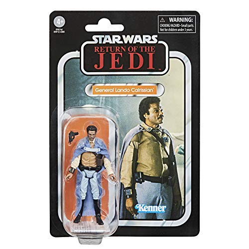 Star Wars The Vintage Figura del General Lando Calrissian, Collection El Retorno del Jedi (Hasbro E9574ES0)