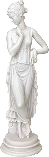 Statue Diosa griega Reina del Inframundo Kore de Mayo/Perséfone (Alabastro 31cm)