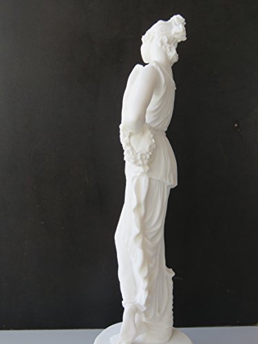 Statue Diosa griega Reina del Inframundo Kore de Mayo/Perséfone (Alabastro 31cm)