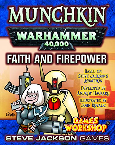 Steve Jackson Games Munchkin Warhammer 40k: Faith and Firepower 4482