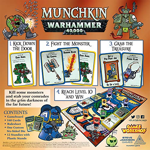 Steve Jackson Games SJG4481 Munchkin Warhammer 40000, Multicolor