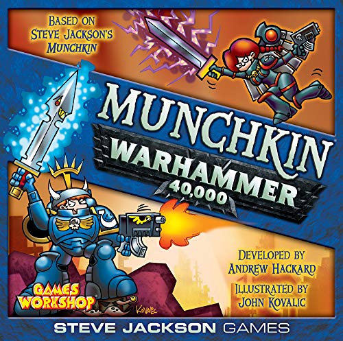 Steve Jackson Games SJG4481 Munchkin Warhammer 40000, Multicolor