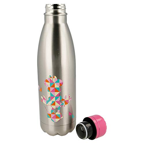 Stor | Minnie Mouse -Disney | Botella de Agua Acero Inoxidable 780 ml - Botella Reutilizable Libre de BPA