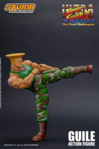 Street Fighter II Guile Storm Collectibles 1:12 Action Figur Standard