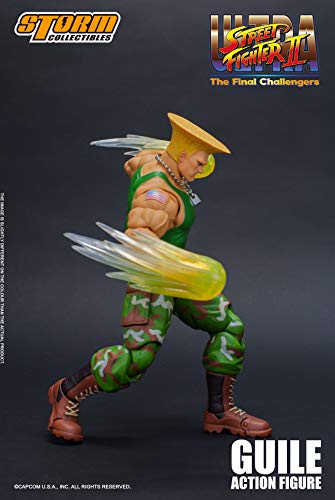 Street Fighter II Guile Storm Collectibles 1:12 Action Figur Standard