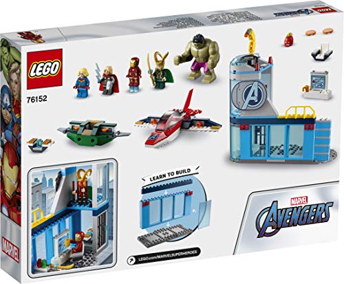 Super Heroes Avengers Marvel 4+ Vengadores: Ira de Loki, Serie Figura de Iron Man y Hulk, multicolor (Lego ES 76152)
