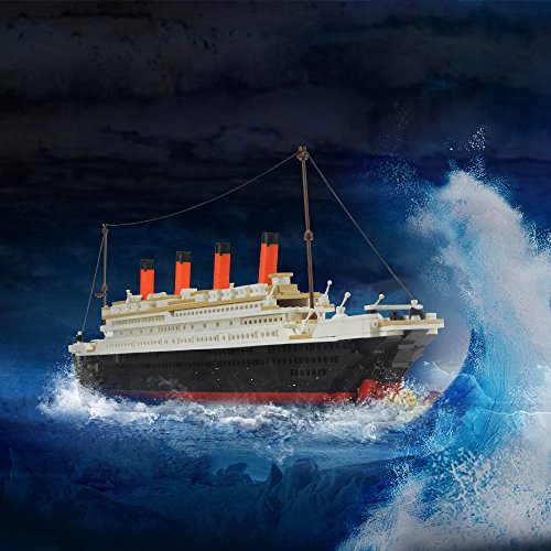 SuSenGo Titanic Building Block Kit 1021 Piezas Ladrillos