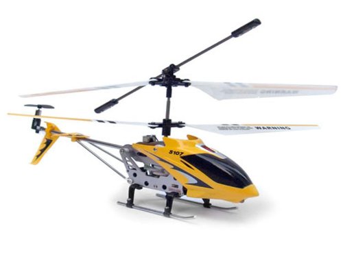 Syma-S107G Helicóptero con giroscopio, Color Amarillo (5091)
