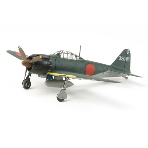 Tamiya 300060779 - Maqueta de avión Mitsubishi A6M5 Zero Fighter (Escala 1:72, Segunda Guerra Mundial)