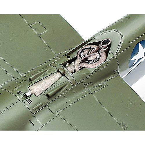 Tamiya 300061120 1:48 US P-38 F/G Lightning, réplica Fiel al Original, maquetas, plástico, Manualidades, Hobby, Pegar, Kit de construcción de plástico, Montaje, sin Pintar