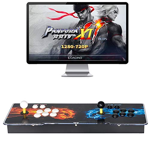 TAPDRA 3D Pandora Box 11 con 3003 Classic Arcade Game Machine 2 Jugadores 1280X720 Full HD Video Game Console, admite hasta 4 Jugadores