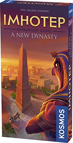 Thames & Kosmos 694067 Pack Imhotep: Una Nueva dinastía (expansión) | La construcción de los monumentos continúa. | Juego Familiar estratégico, 2-4 Jugadores | Edades 10+ |