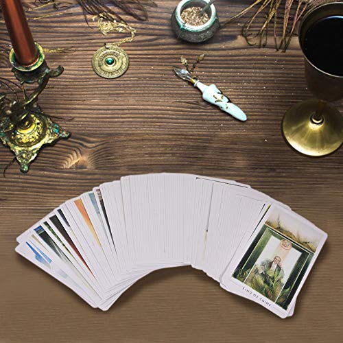The Fountain Tarot Board Game Tarot Cards Mini Tarot Deck 79pcs Baraja de Cartas y Cartas de guía (Edición en inglés)