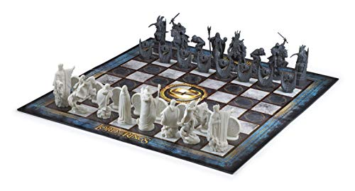 The Noble Collection Set ajedrez El Señor de los Anillos, Multicolor (NOB2174)