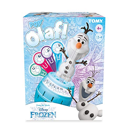 Tomy Frozen 72389- Tricky Salta Olaf, Juego de Mesa (