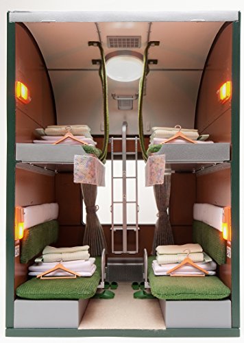 TomyTEC West Japan Railway Interior Model Series 24 Type 25 Twilight Express B Class Sleeper Train Version 1/12 Scale Play Set