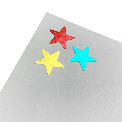 TownStix Pegatinas Gomets Estrellas Brillantes - 8 Colores, 1000 Piezas