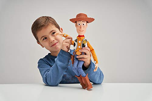Toy Story Figura Articulada Woody con voz 40 cm (BIZAK 61234071)