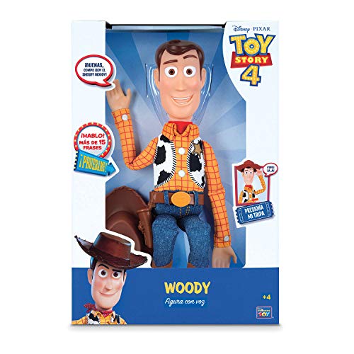 Toy Story Figura Articulada Woody con voz 40 cm (BIZAK 61234071)