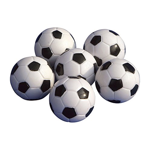 TOYMYTOY 6PCS 32mm Fútbol de Mesa plástico futbolín