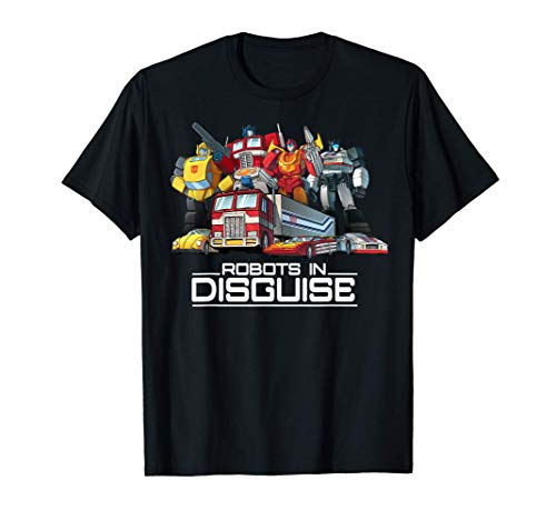 Transformers Group Shots Robots In Disguise Camiseta