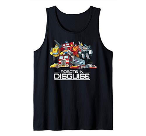 Transformers Group Shots Robots In Disguise Camiseta sin Mangas
