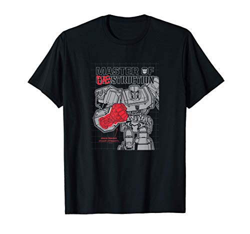 Transformers Megatron Master Of Destruction Color Pop Camiseta