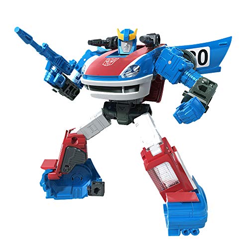 Transformers Toys Generations War for Cybertron: Earthrise Deluxe WFC-E20 Smokescreen Action Figure - Niños de 8 años y más, 5.5 Pulgadas
