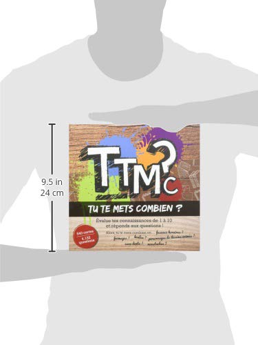 Tu te Mets cuánto ? TTMC- TTMC (Tu Te Mets Combi) – Juego de Sociedad-Ambiance-Quiz Culture General, 130010046,