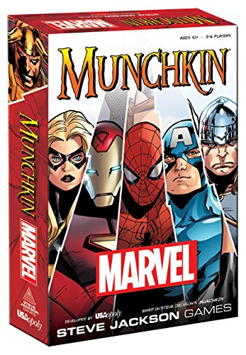 USAopoly USOMU011000 Munchkin: Marvel, Colores Variados