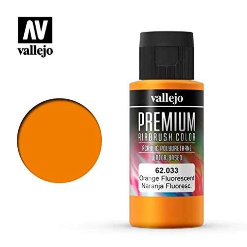 Vallejo - Premium Pintura Acrílica, Naranja Fluorescente (62033)