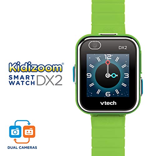 VTech- Kidizoom Smart Watch DX2 para Niños, Color verde (.)