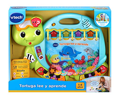 VTech- Tortuga lee y aprende (3480-533422) , color/modelo surtido