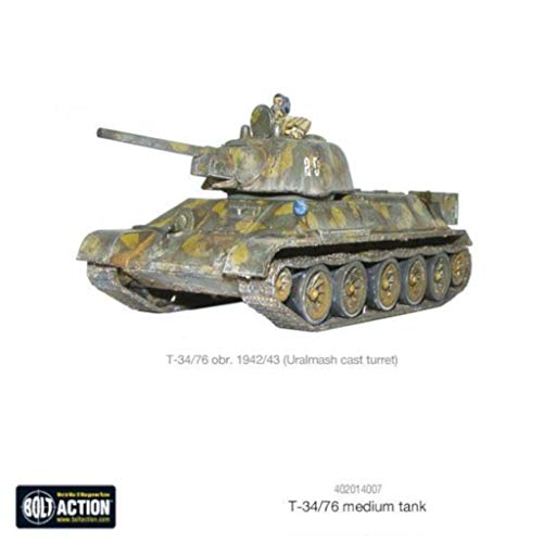 Warlord Games 1/56 WWII T-34/85 Medium Soviet Tank # WgB-RI-500 by Warlord Games