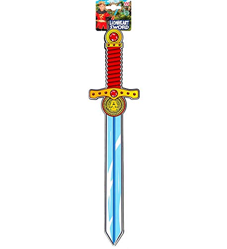 WIDMANN 97300 – Espada de León Corazón de espuma suave, para niños, medievales, espada de juego, armas, soldados, caballeros, fiestas temáticas, carnaval
