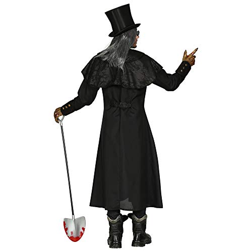 WIDMANN Disfraz de bruja, color negro, extra-large/xx-large (01594)
