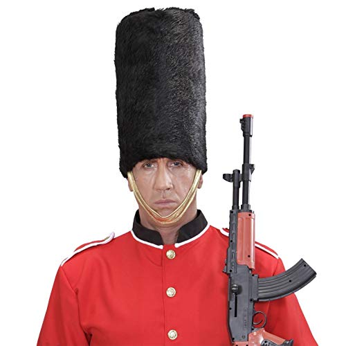 WIDMANN ? Sombrero de guardia real de peluche, color negro, talla única. Código: WDM4539R