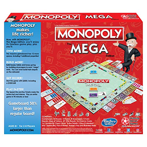 Winning Moves 1104WM Monopoly The Mega Edici-n