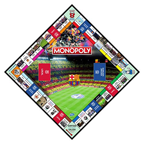 Winning Moves Monopoly Fc Barcelona (10537), multicolor (ELEVEN FORCE