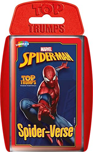 Winning Moves- Top Trumps-Spider-Man Spiderman Accesorios:, Color Figura de spiderverse (WIN62868)