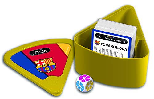 Winning Moves Trivial Pursuit FC Barcelona Edición Viaje Juego de Cartas-versión Española