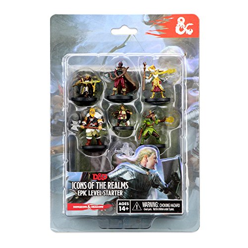 WizKids 72779 D&D Icons of the Realms Miniatures Epic Level Starter